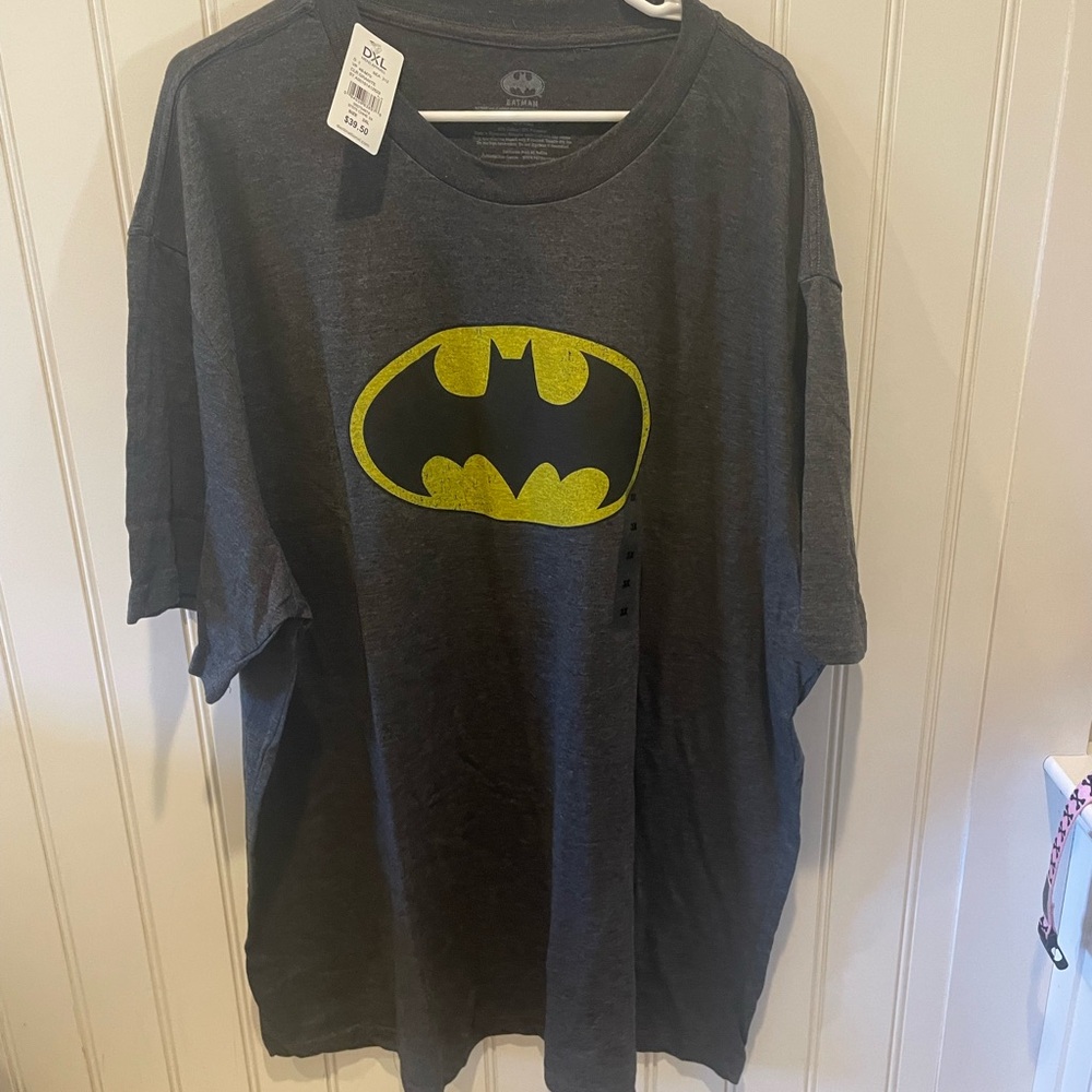 Men’s DXL Batman 3xl dark grey tee shirt